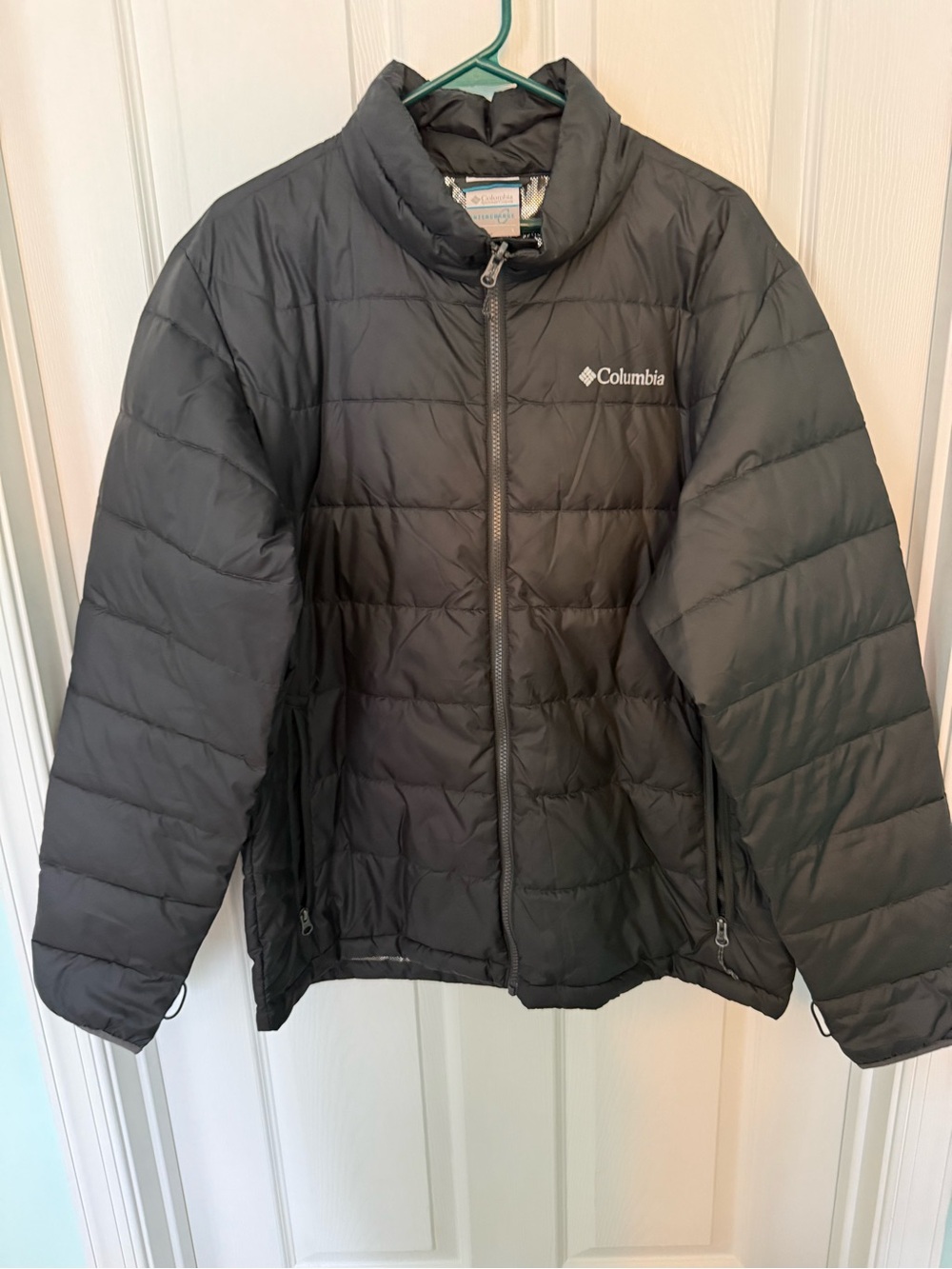Columbia Men’s Black Two-Layer Puffer Shell Jacket - Picture 6 of 8